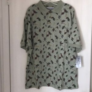 NWT men’s knit golf shirt